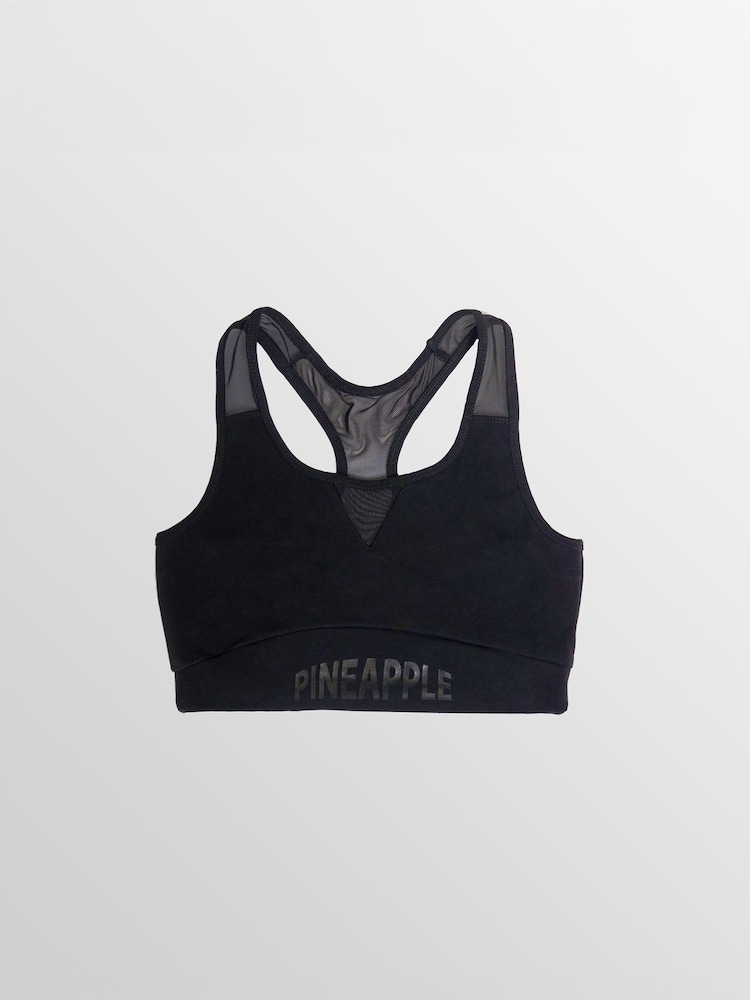 Pineapple Black Mesh Bra Top - Image 6 of 6 Pineapple Black Mesh Bra Top - Image 6 of 6