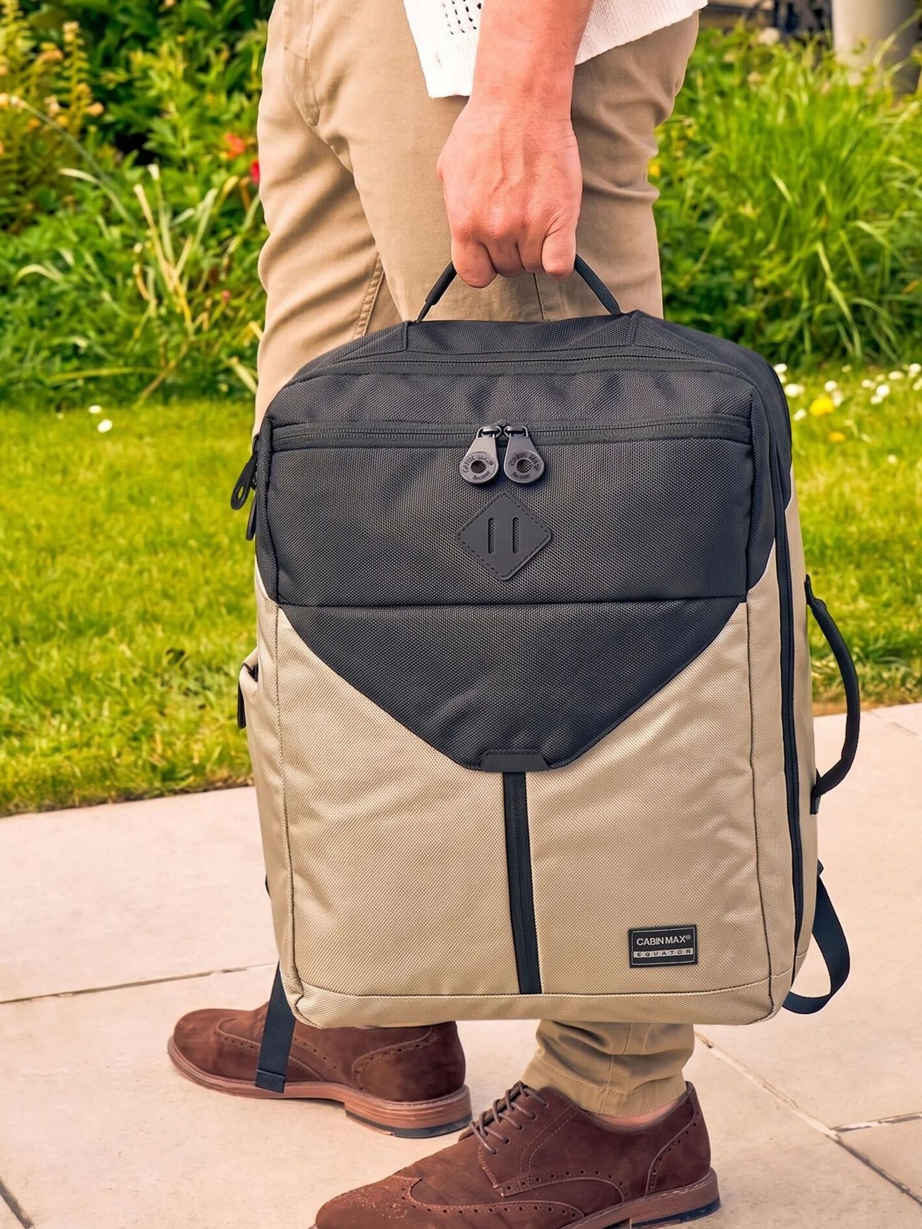 Cabin Max Sandstone Equator X 30L Underseat Cabin Bag 45X36x20cm - Image 3