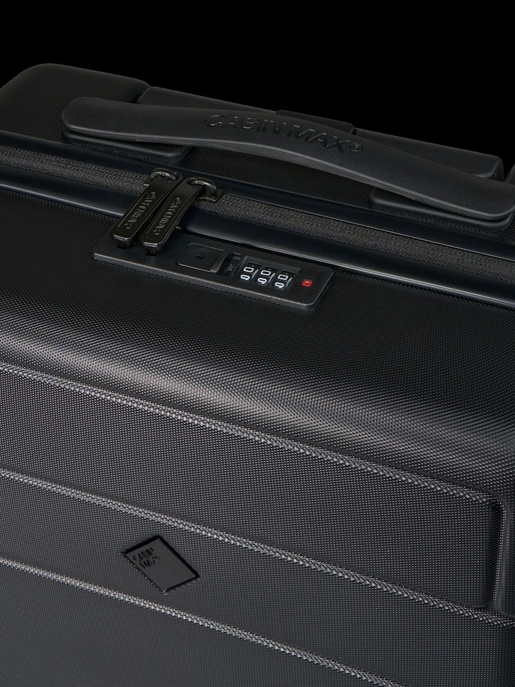 Cabin Max Black Poros 30L Cabin Case Luggage - Image 5 of 5 Cabin Max Black Poros 30L Cabin Case Luggage - Image 5 of 5