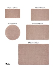 My Rug Pink Washable And Stain Resistant And So Soft Textured Rug - Image 5 of 6