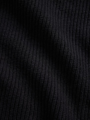 Gap Black CashSoft Mock Neck Knitted Vest - Image 2 of 2