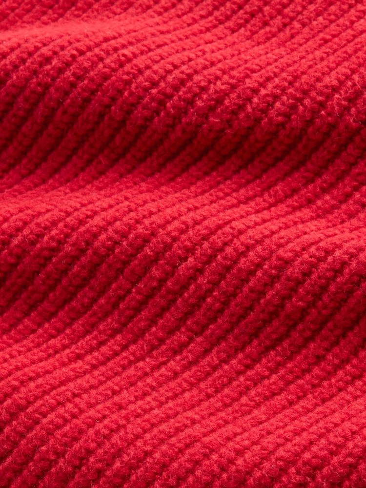 Gap Red CashSoft Mock Neck Knitted Vest - Image 2 of 2 Gap Red CashSoft Mock Neck Knitted Vest - Image 2 of 2