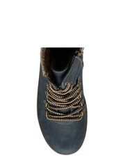 Lotus Blue Zip-Up Ankle Boots - Image 4 of 4