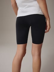Black Jersey Cycle Shorts - Image 4 of 5