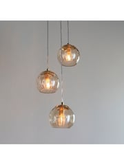 Gallery Home Gold Cluster Light Dilan Ceiling Light - Image 4 of 6
