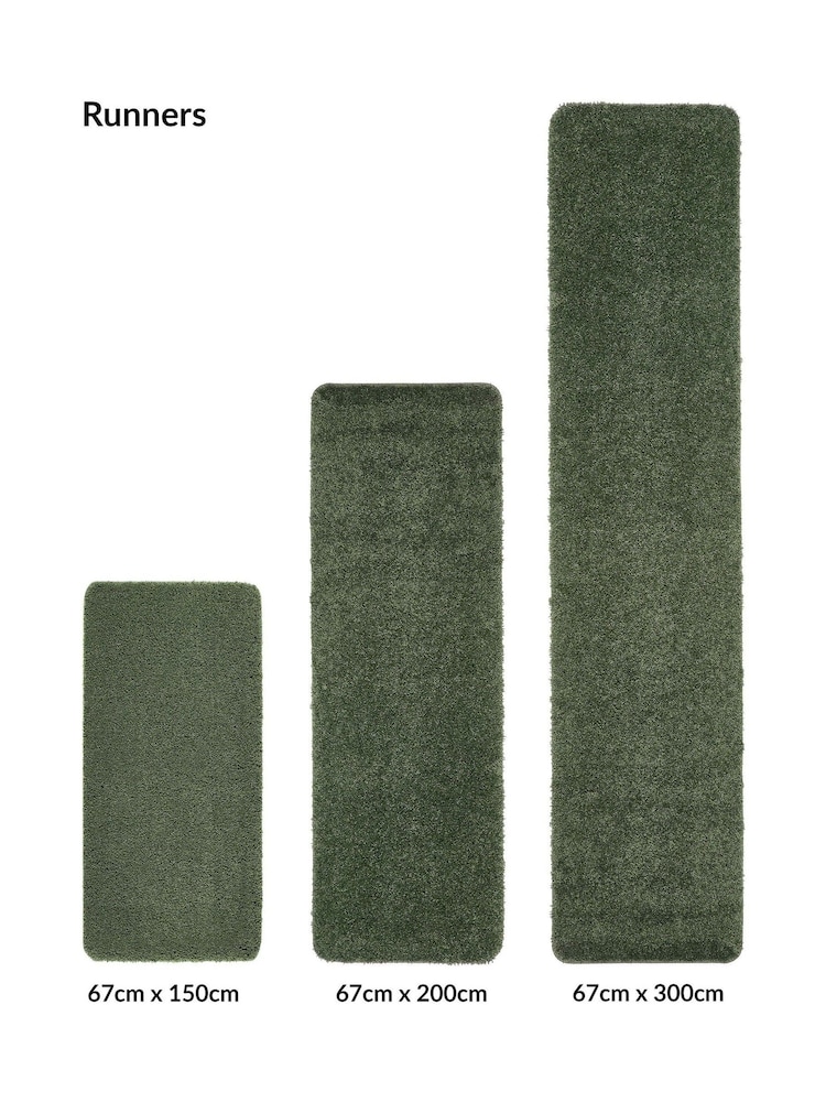 My Rug Green Soft Stain Resistant And Washable Rug - Image 6 of 6