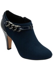 Lotus Blue Microfibre Shoe Boots - Image 1 of 4