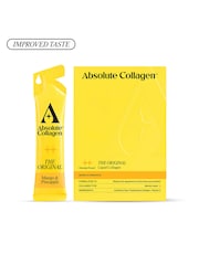 Absolute Collagen Mango and Pineapple Marine Liquid Sachets Supplements 10 x 12ml - Image 1 of 6