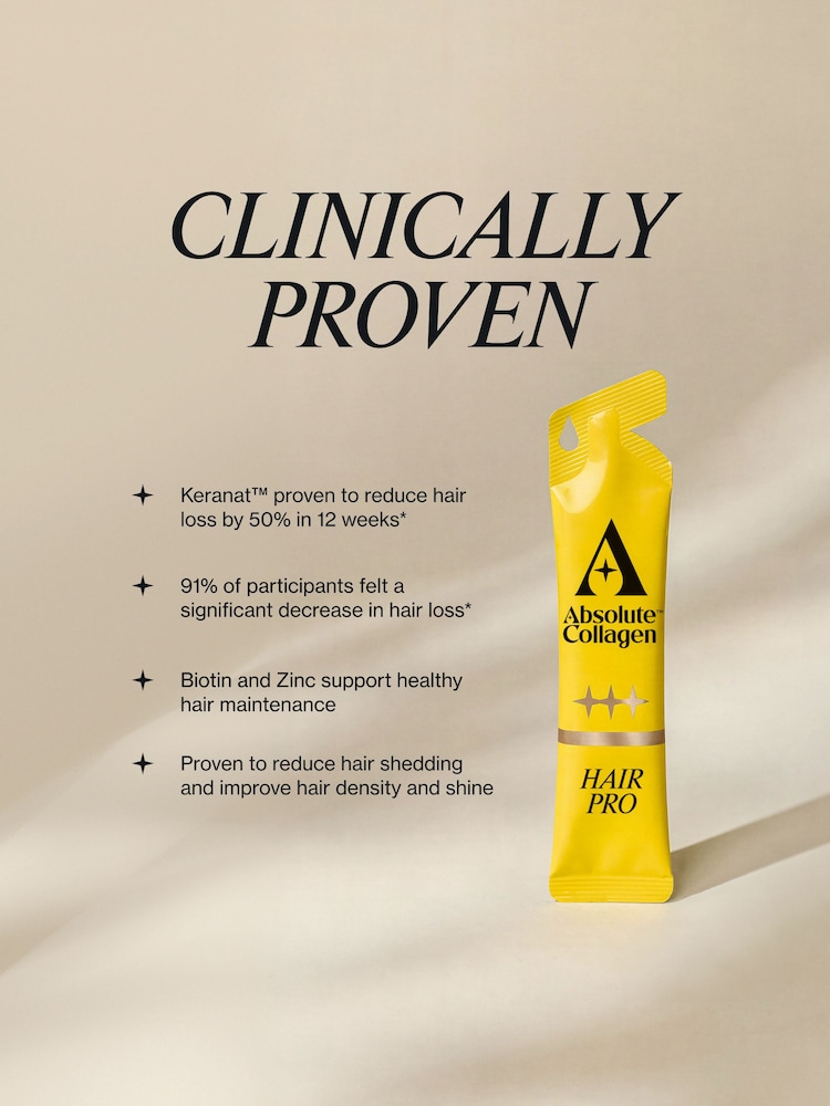 Absolute Collagen Hair Pro Marine Collagen Liquid Sachets - Image 2 of 5 Absolute Collagen Hair Pro Marine Collagen Liquid Sachets - Image 2 of 5