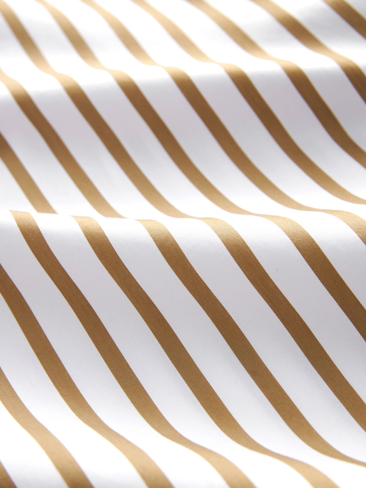 Neutral/White Stripe Oversized Shirt - Image 7 of 7