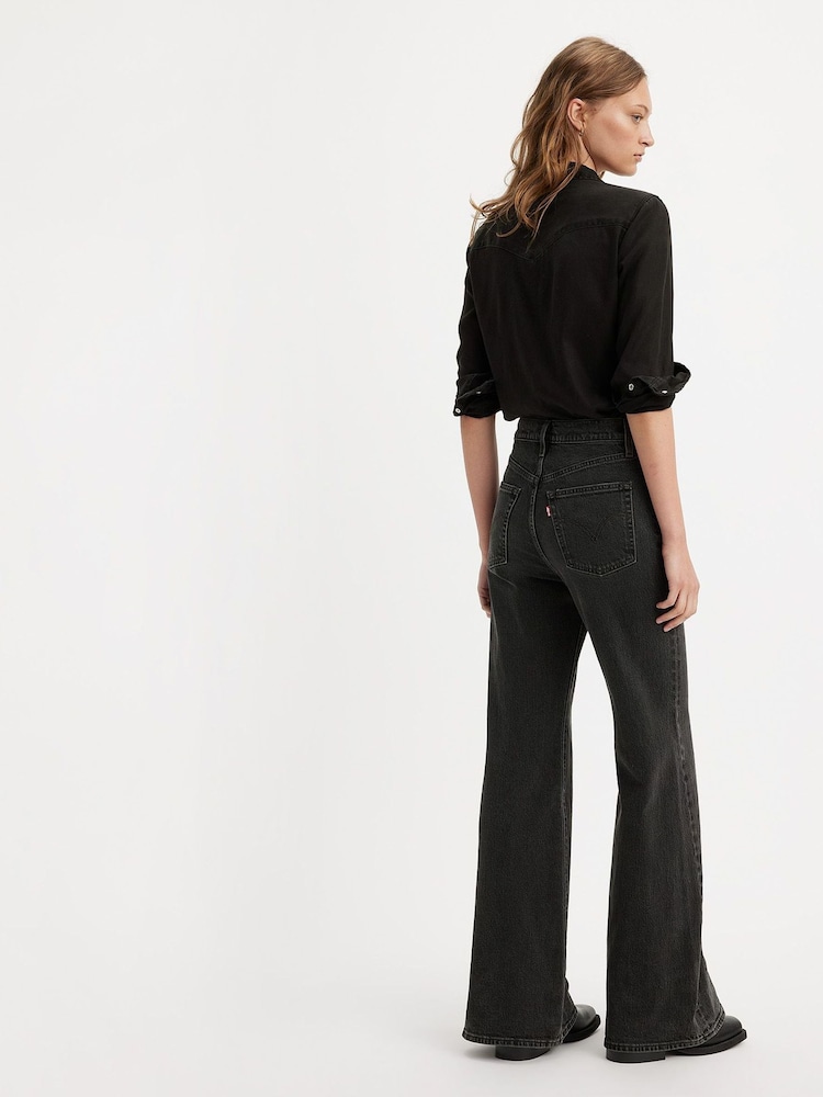 Levi's® On the Town No Crackle Ribcage Bell Jeans - Image 2 of 8