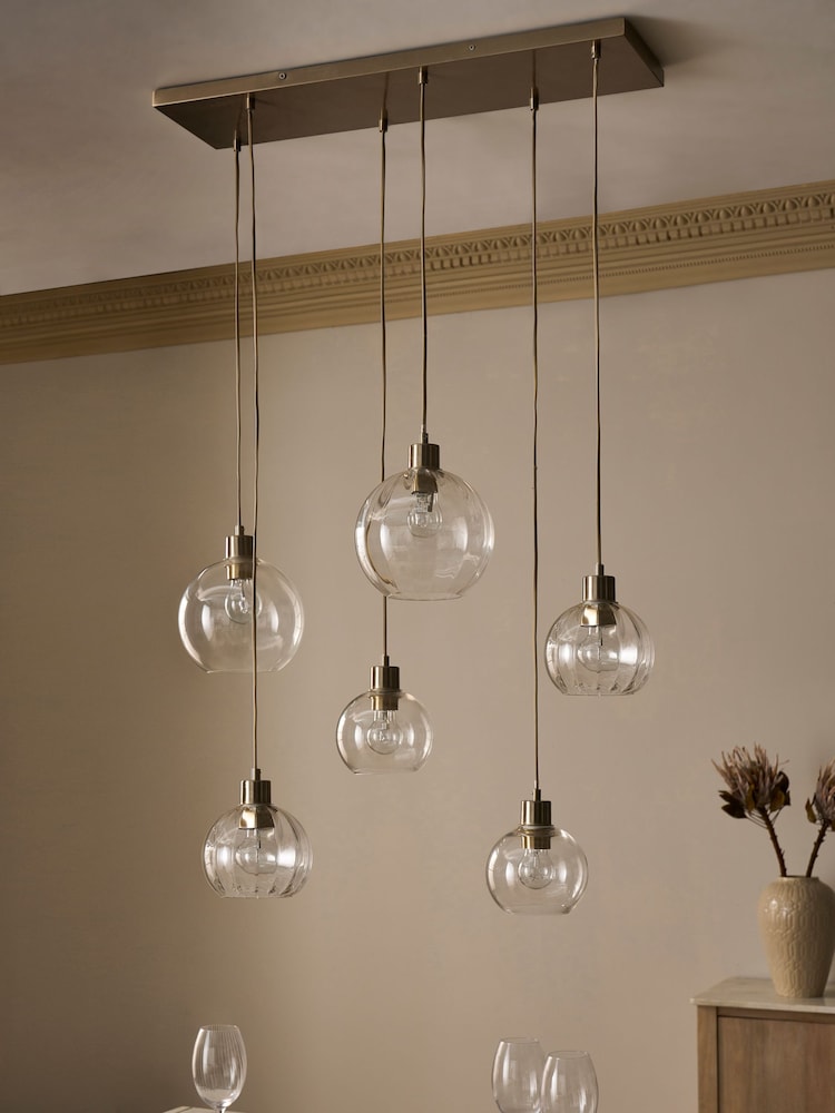 Brass Bourton Linear Cluster - Image 2 of 5