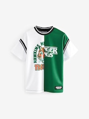 Bela/zelena - 100% bombažna majica s kratkimi rokavi Stranger Things Licensed (3-16let) - Slika 1 iz 4