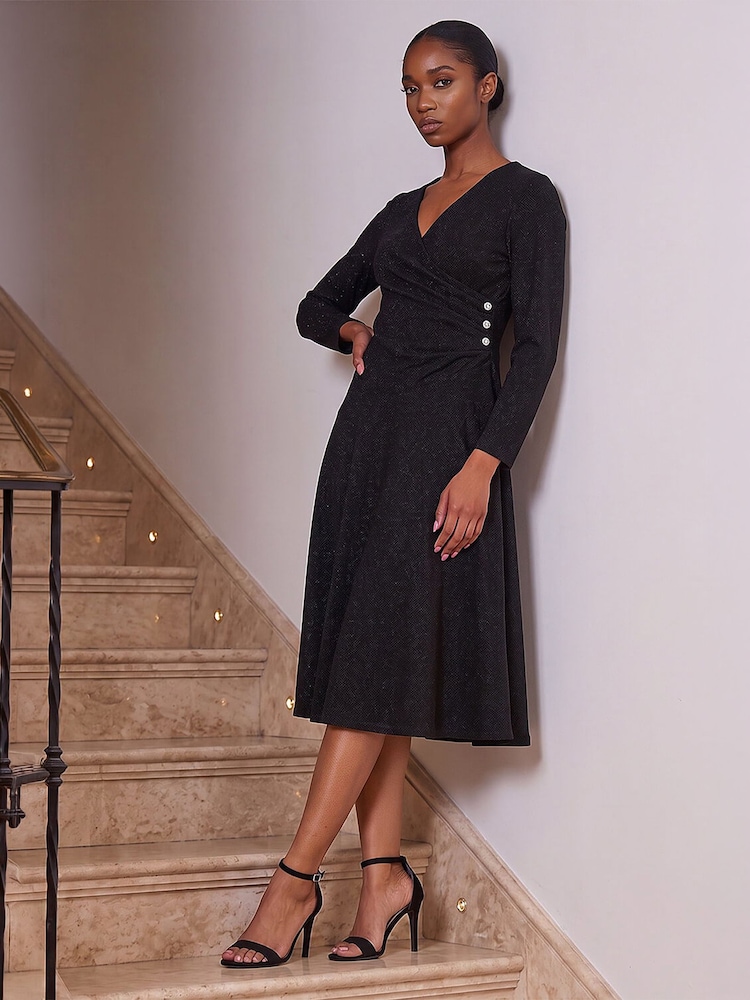 Roman Petite Shimmer-kjole - Bilde 2 av 4