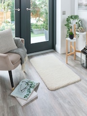My Rug Ivory Washable And Stain Resistant And So Soft Textured Rug - Image 1 of 6