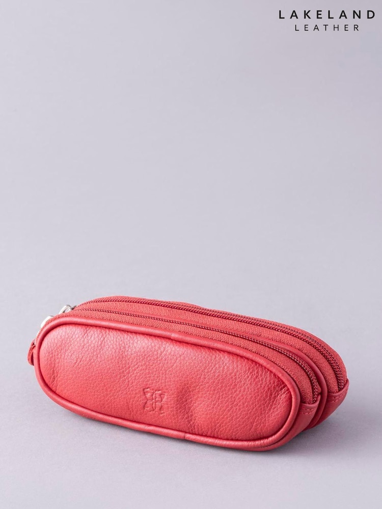 Lakeland Leather Red Double Glasses Case - Image 6 of 6