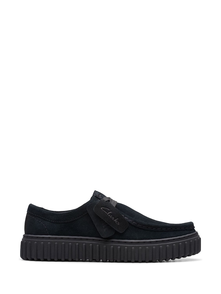 Clarks Black Shoes - Image 1 of 7