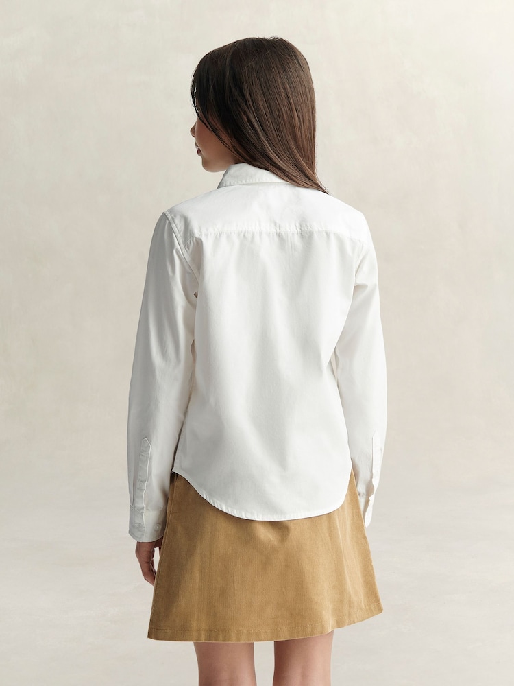 GANT White Cotton Shirt - Image 2 of 5