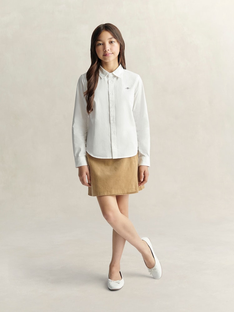 GANT White Cotton Shirt - Image 5 of 5