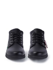 Kickers Black Youth Kelland Lace Hi Leather Shoes - Image 6 of 8