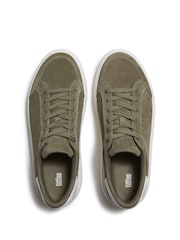 FitFlop Green Rtg Suede Lace Up Trainers - Image 4 of 5