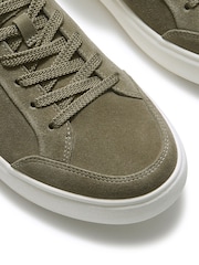 FitFlop Green Rtg Suede Lace Up Trainers - Image 5 of 5