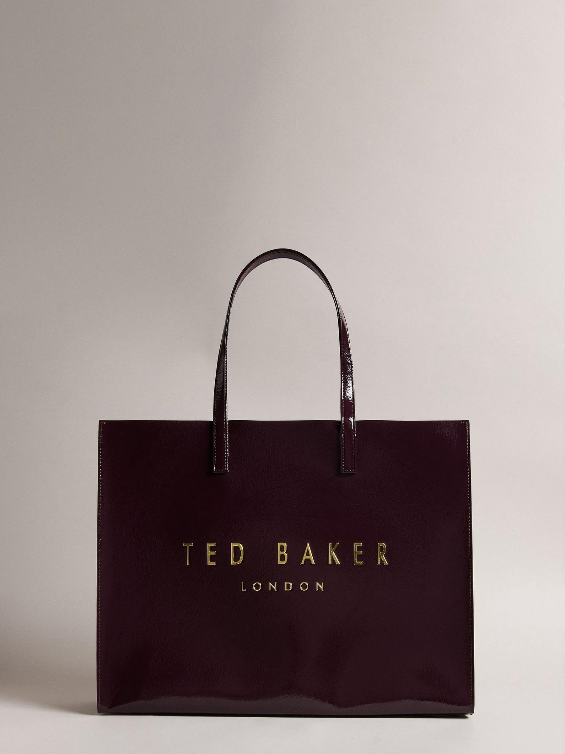 Buy Ted Baker Purple Crikon Crinkle Ew Icon Tote Bag from