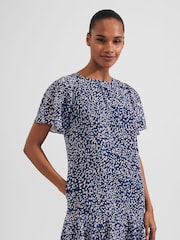Hobbs Blue Sadie Dress - Image 3 of 4