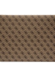 Guess 13"/14" Device Computer Sleeve Pu 4G Smooth Pu Stripe Brown Bag and Metal Logo Script - Image 3 of 4