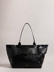 Ted Baker Black Jimma PU Large Bag - Image 2 of 5
