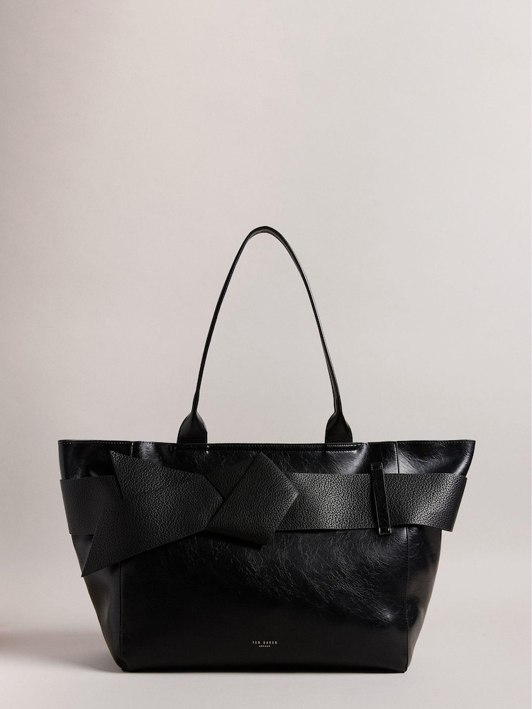 Ted Baker Black Jimma PU Large Bag - Image 2 of 5 Ted Baker Black Jimma PU Large Bag - Image 2 of 5