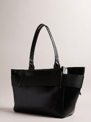 Ted Baker Black Jimma PU Large Bag - Image 3 of 5