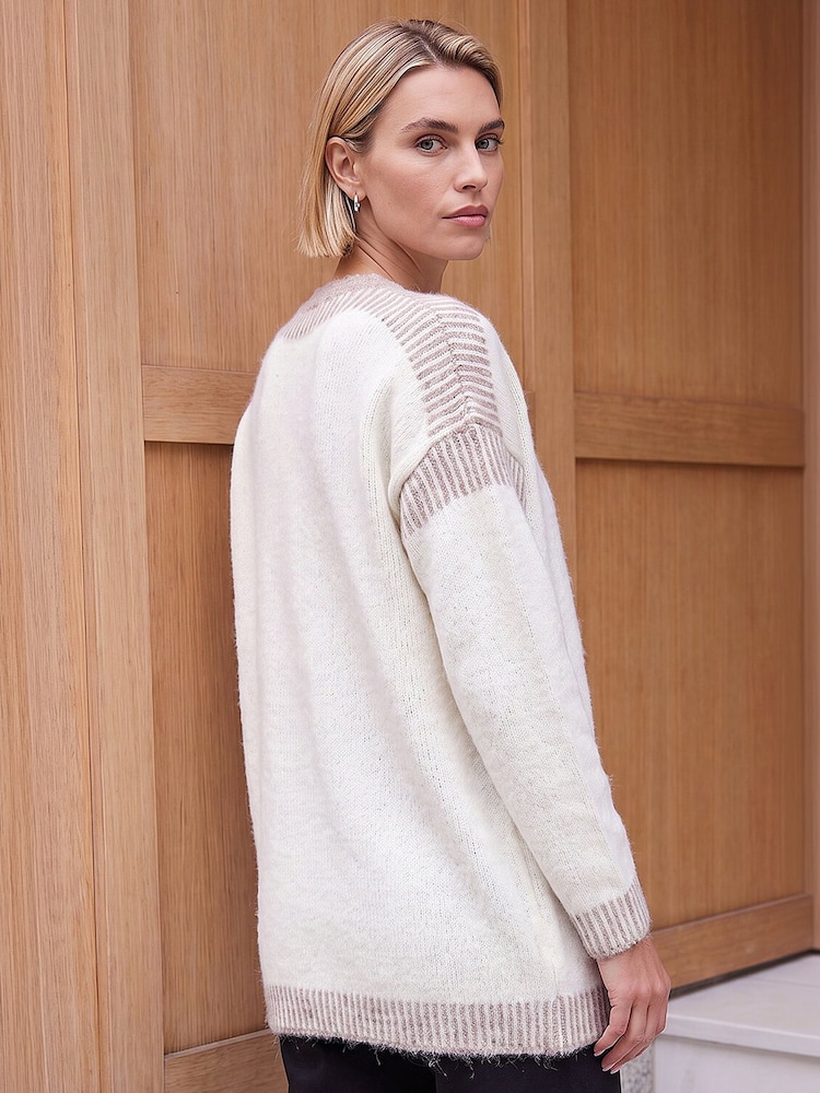 Roman Teppe Stitch Cardigan - Bilde 4 av 4