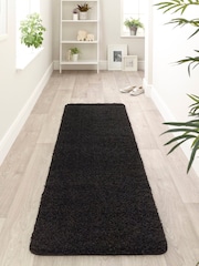 My Rug Black Washable And Stain Resistant And So Soft Textured Rug - Image 1 of 2