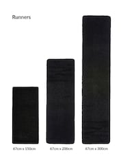 My Rug Black Washable And Stain Resistant And So Soft Textured Rug - Image 6 of 6