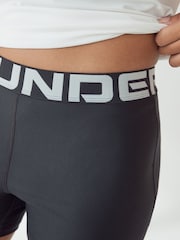 Under Armour Black Womens Heat Gear HG Authentics 8 Inches Shorts - Image 4 of 6