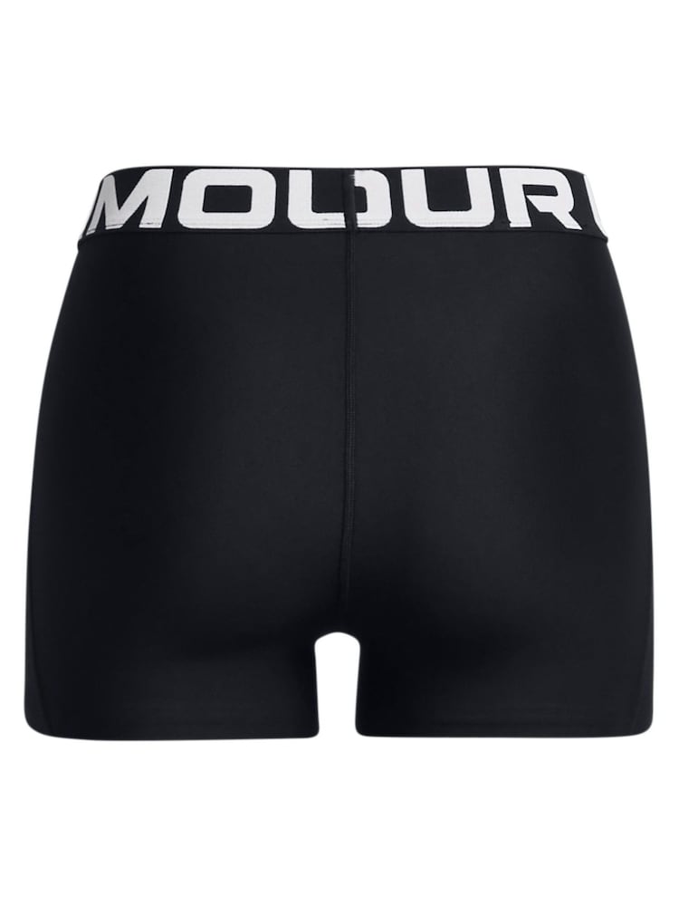 Under Armour Black Womens Heat Gear HG Authentics 8 Inches Shorts - Image 6 of 6