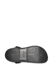 Crocs Black Bistro Pro Literide Slip-On Clogs - Image 2 of 6