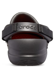 Crocs Black Bistro Pro Literide Slip-On Clogs - Image 5 of 6
