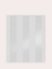 Laura Ashley Silver Lille Matt Perlised Stripe 10M Wallpaper - Image 3 of 4