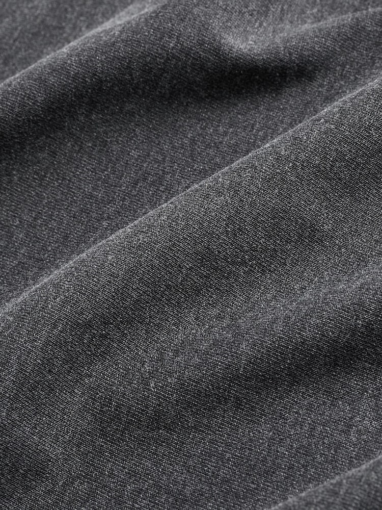 Charcoal Grey Long Sleeve Brooklyn New York City Back Graphic Top - Image 7 of 7