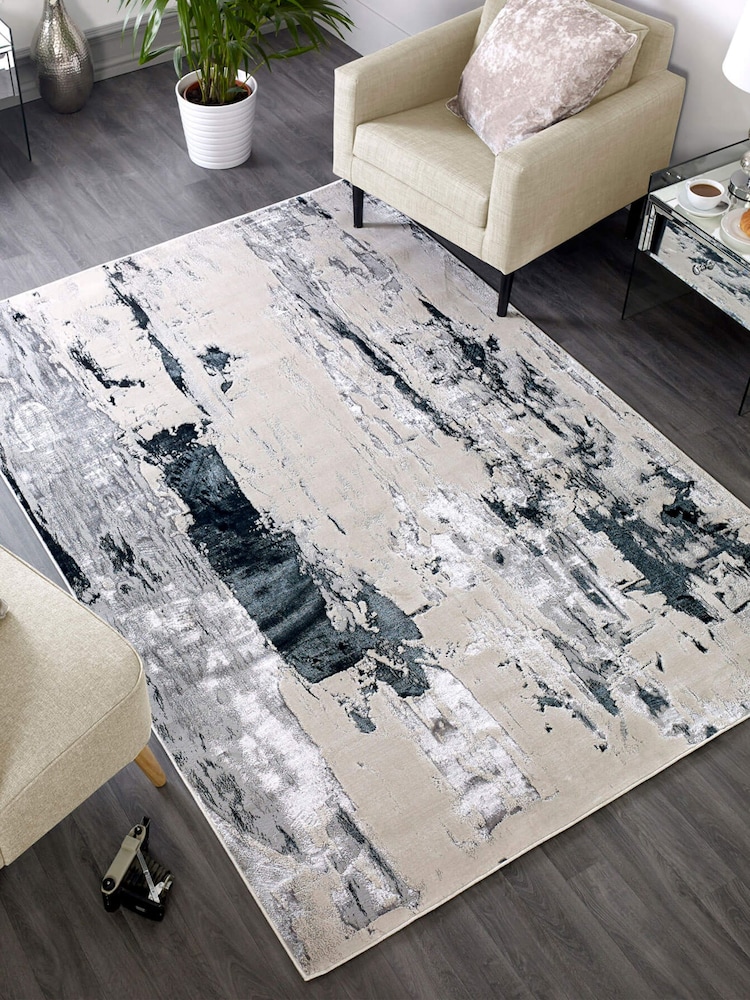Asiatic Rugs White Aurora Glacier Rug - Image 1 of 4