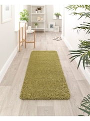 My Rug Olive Green Washable And Stain Resistant And So Soft Textured Rug - Image 2 of 4