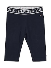 Tommy Hilfiger Blue Newborn Baby Leggings - Image 1 of 3