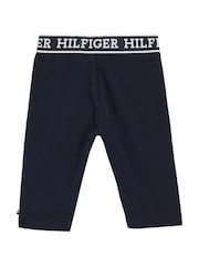 Tommy Hilfiger Blue Newborn Baby Leggings - Image 2 of 3