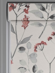 Red Isla Floral Made to Measure Roller Blind - Image 4 of 6