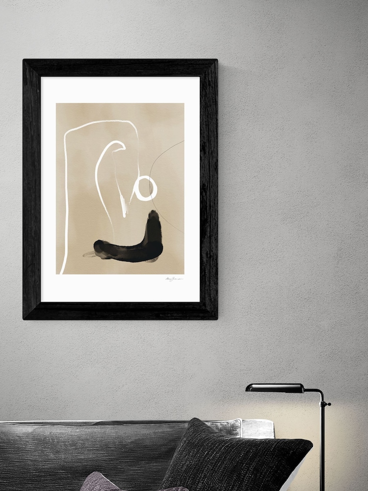 East End Prints Black Pinpoint Print - Image 1 of 3