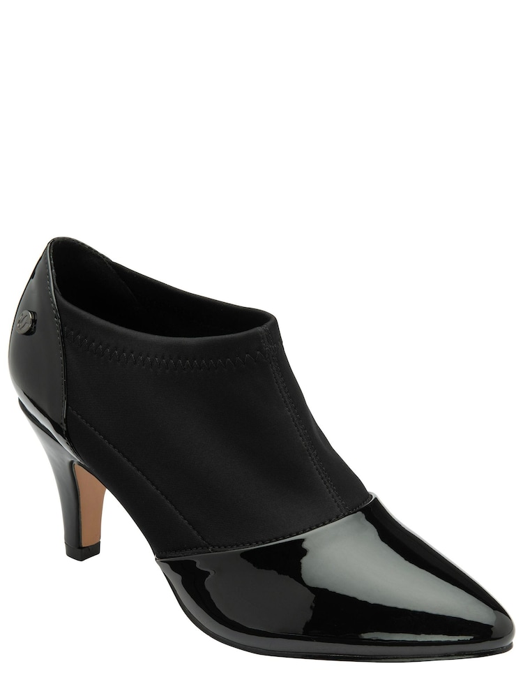 Negro - Botines de textil y charol de Lotus - Imagen 1 de 4