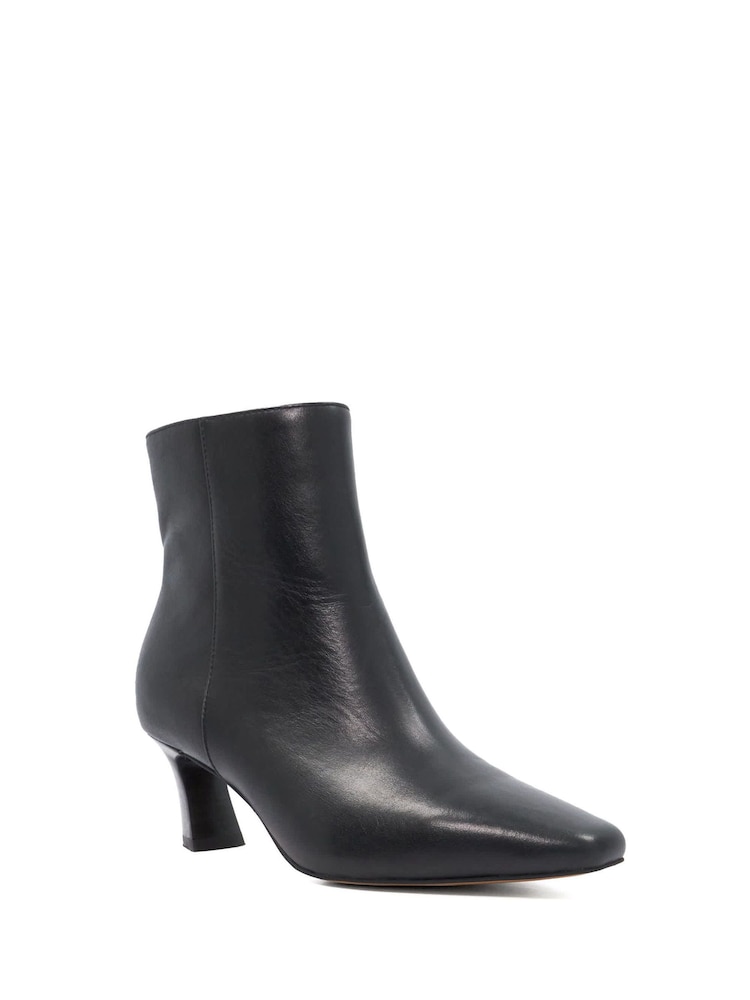 Чорний - Dune London чоботи Overly Comma Heel Chisel Toe - Image 2 of 5