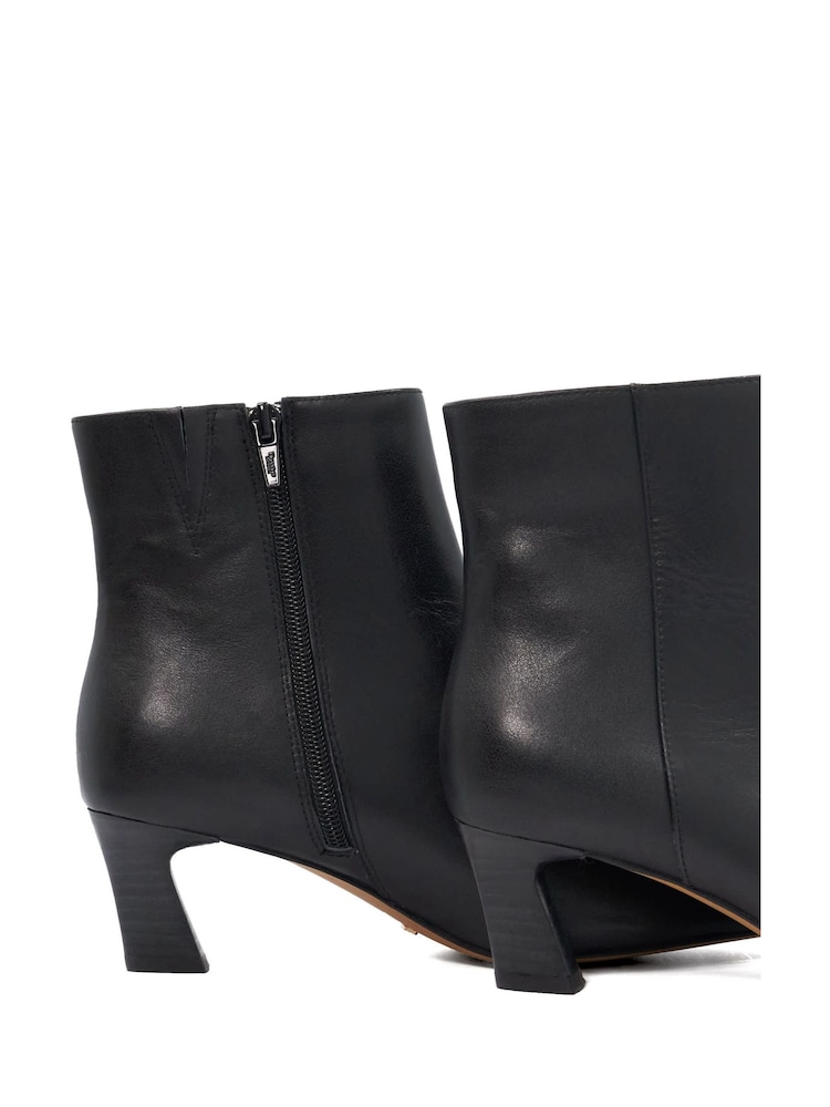 Чорний - Dune London чоботи Overly Comma Heel Chisel Toe - Image 5 of 5
